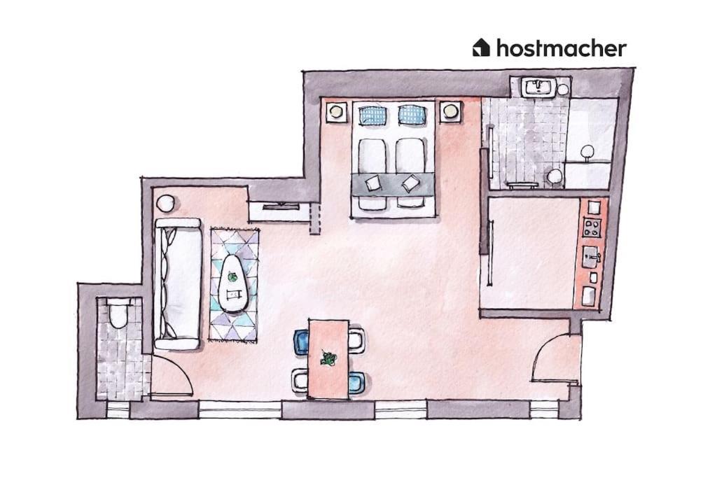 Appartement Chic Near Metro & Center By Hm